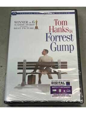 Forrest Gump DVD 2 Disc Special Collectors Edition Widescreen 1994 Tom Hanks